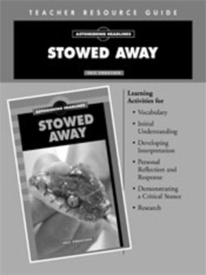 cover image of Stowed Away Teacher Resource Guide